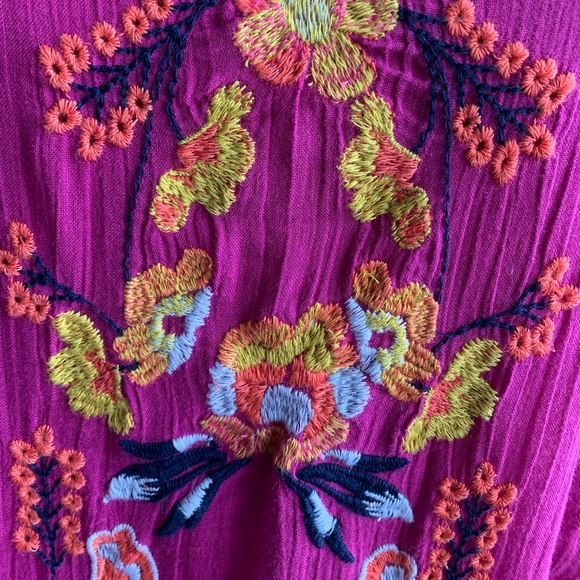 Free People Embroidered Babydoll Dress - Picture 4 of 10